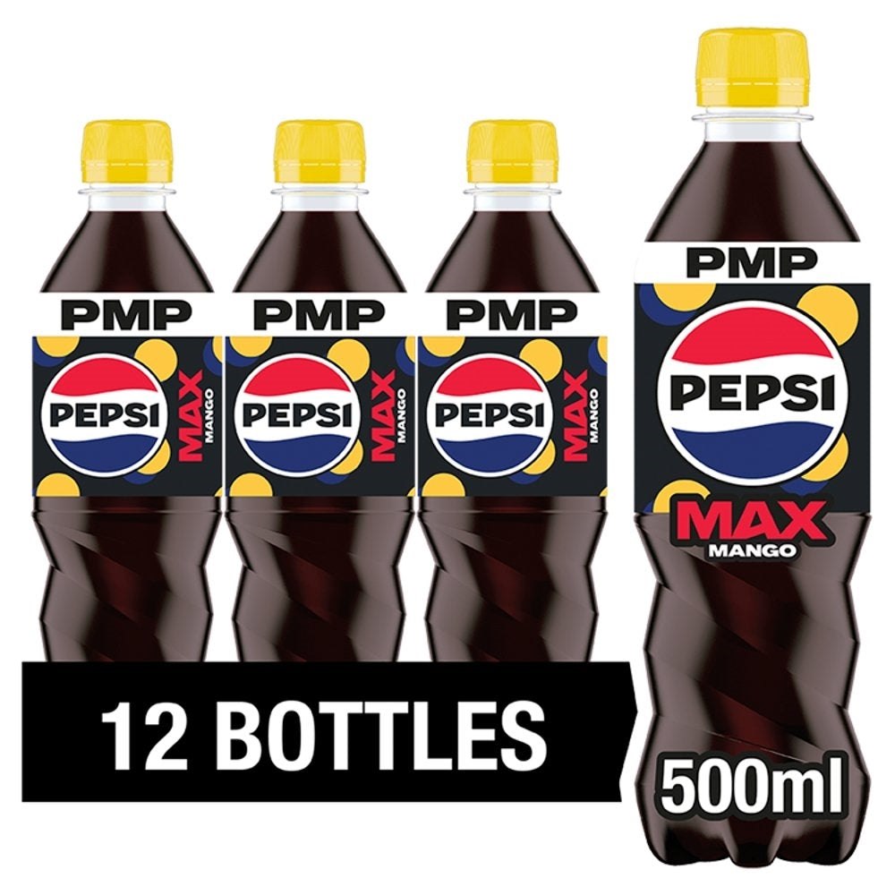 PEPSI MAX MANGO 500ML X 12