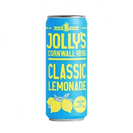 JOLLYS CORNISH CLASSIC LEMONADE CAN 250ML X 24