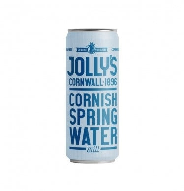 JOLLYS CORNISH STILL WATER CAN 330ML X 24