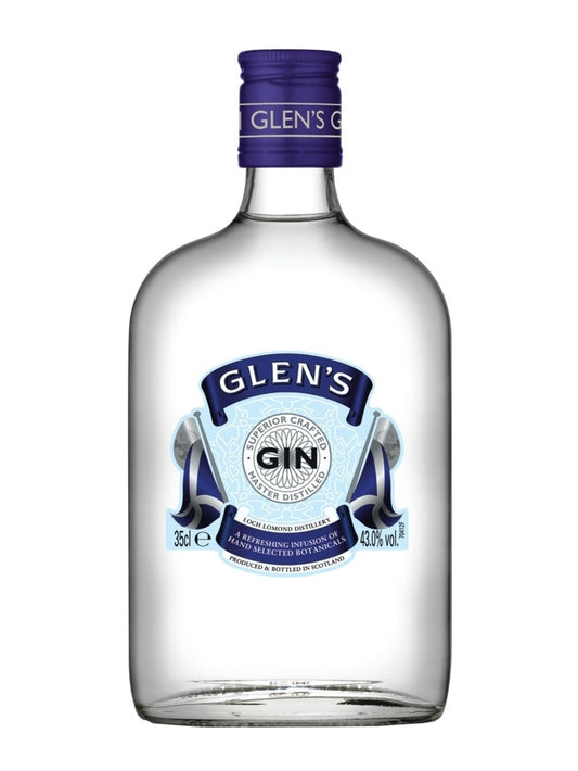 GLENS LONDON DRY GIN 35cl x 6