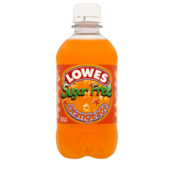 LOWES SUGAR FREE ORANGEADE 330ML X 12