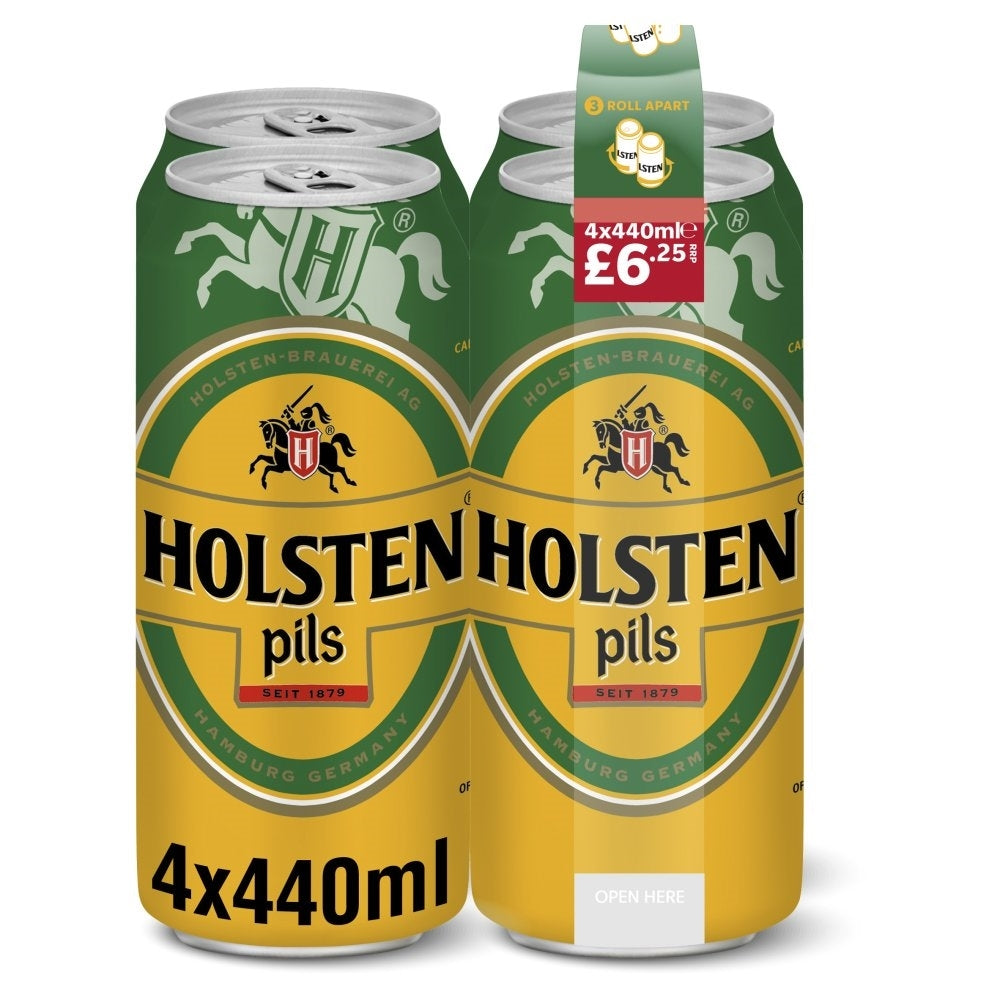 PM £6.25 HOLSTEN PILS 440ML 4PK X 6