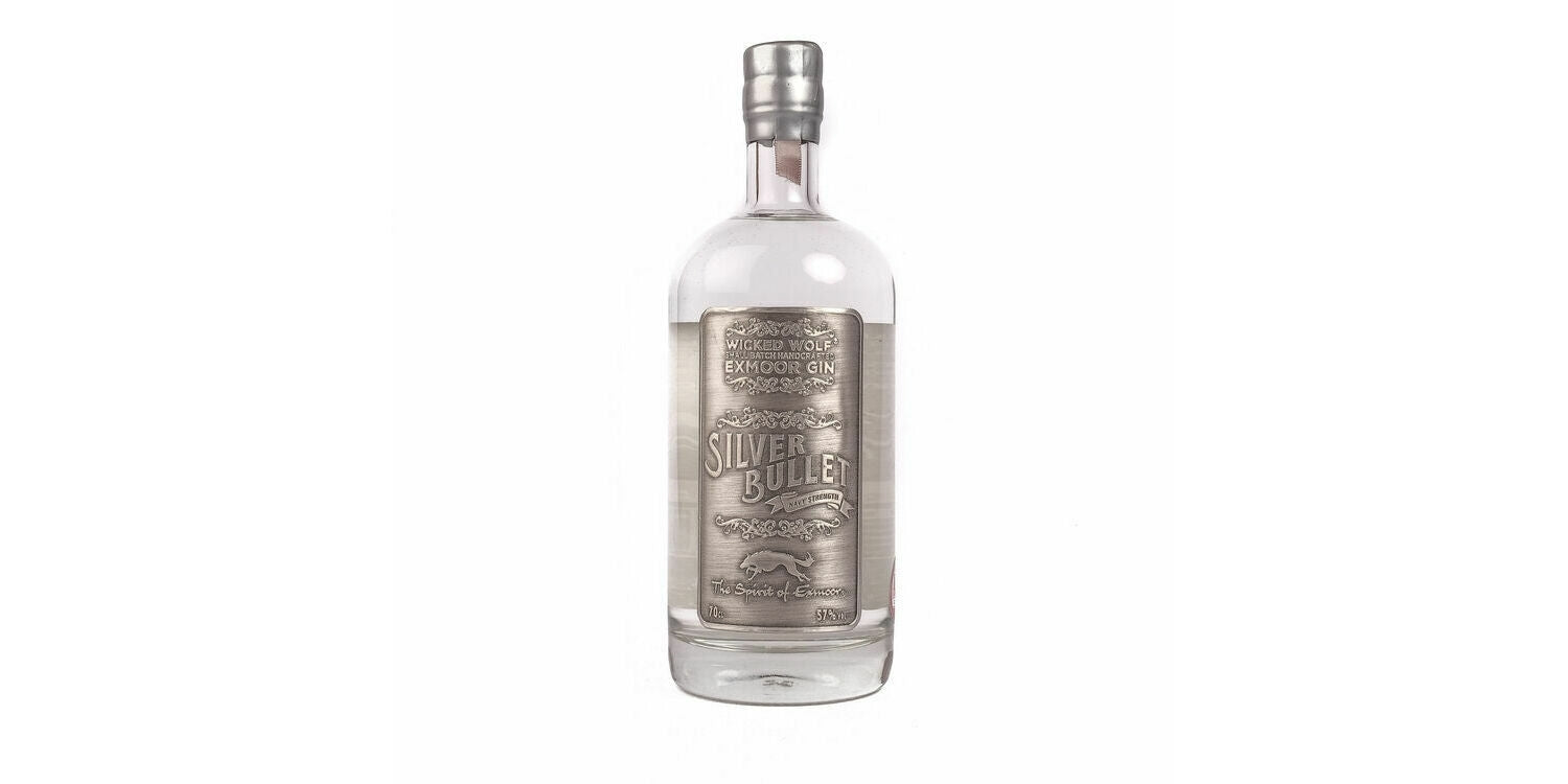 WICKED WOLF SILVER BULLET GIN 57% 70CL X 6