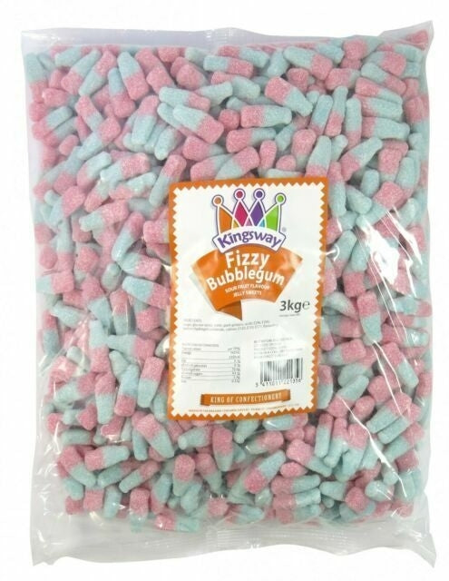 KINGSWAY JUMBO FIZZY BUBBLE BOTTLES 3kg