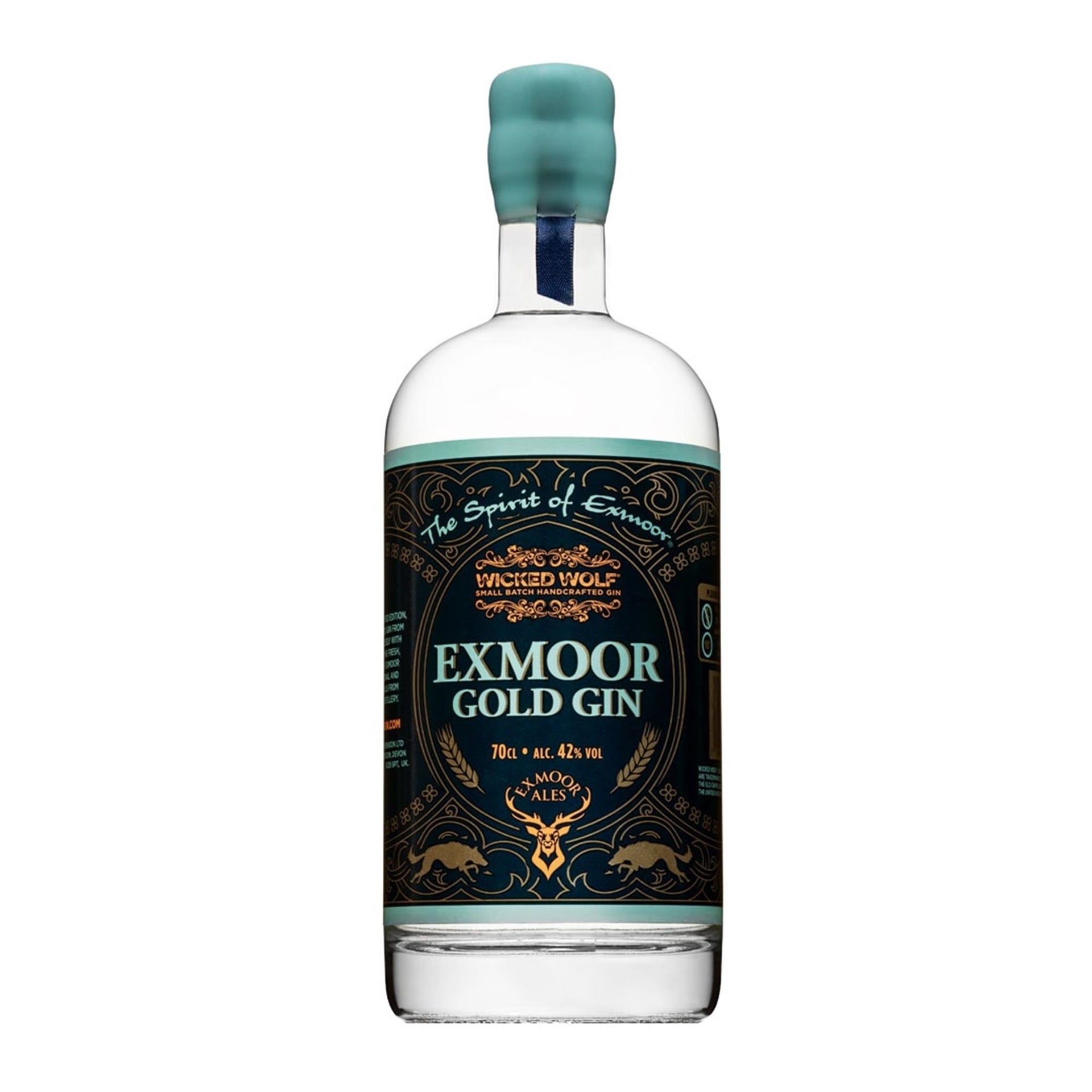 WICKED WOLF EXMOOR GOLD GIN 70CL X 6