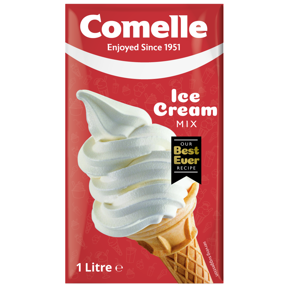 COMELLE DAIRY ICE CREAM MIX 1LTR X 12