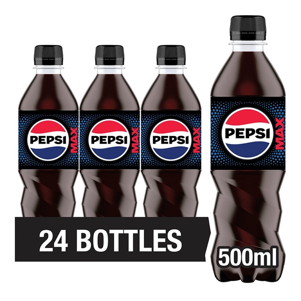 PEPSI MAX 500ML BOTTLE X 24