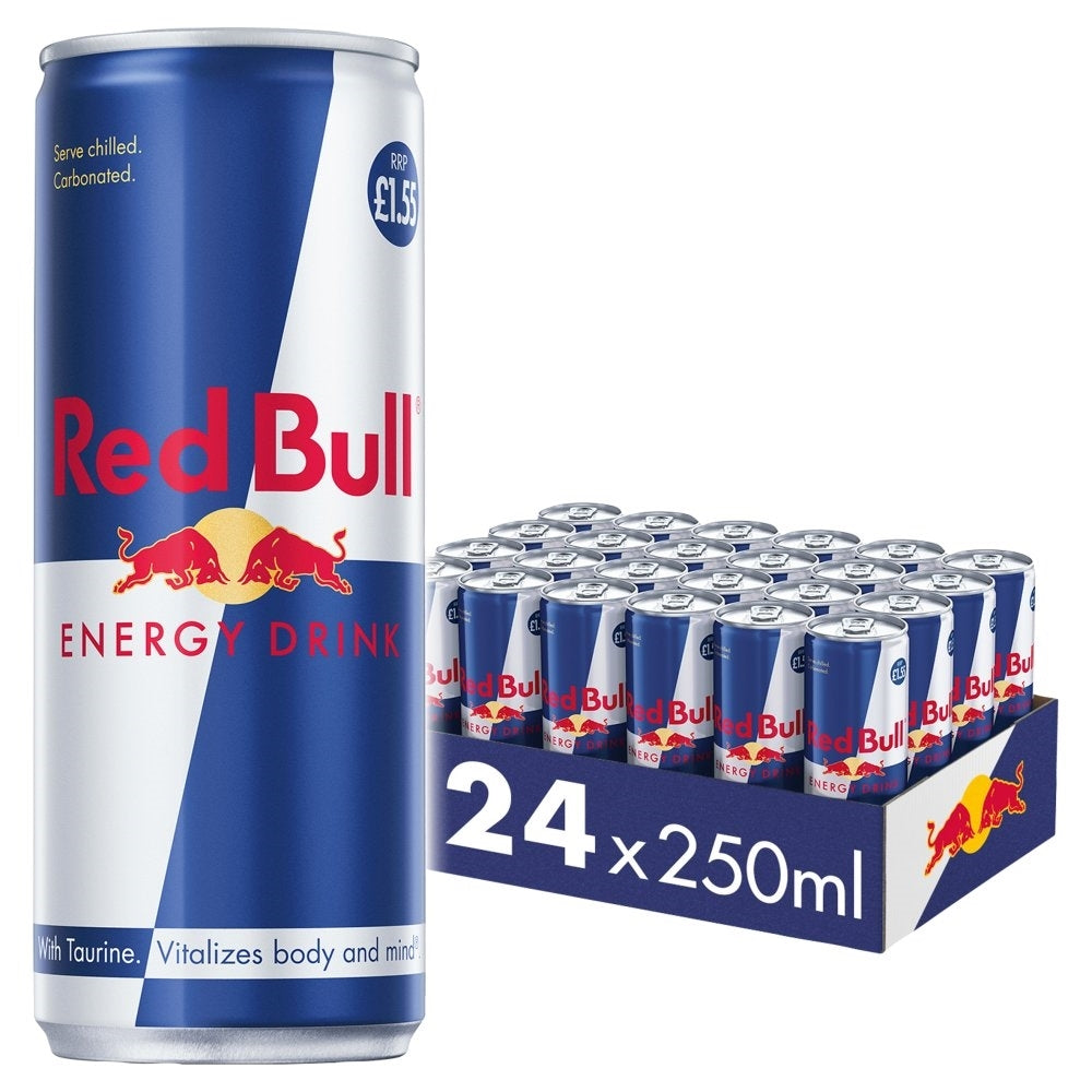 RED BULL *250ML* CANS x 24 pm £1.55