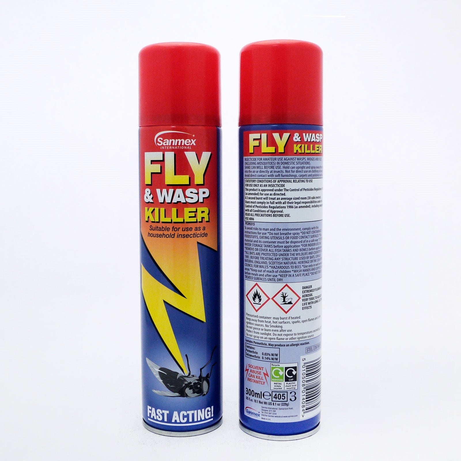 SANMEX FLY SPRAY 300ML X 12