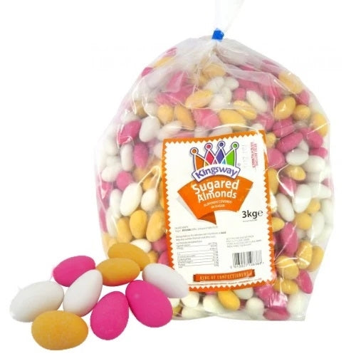 KINGSWAY SUGARED ALMONDS 3KG