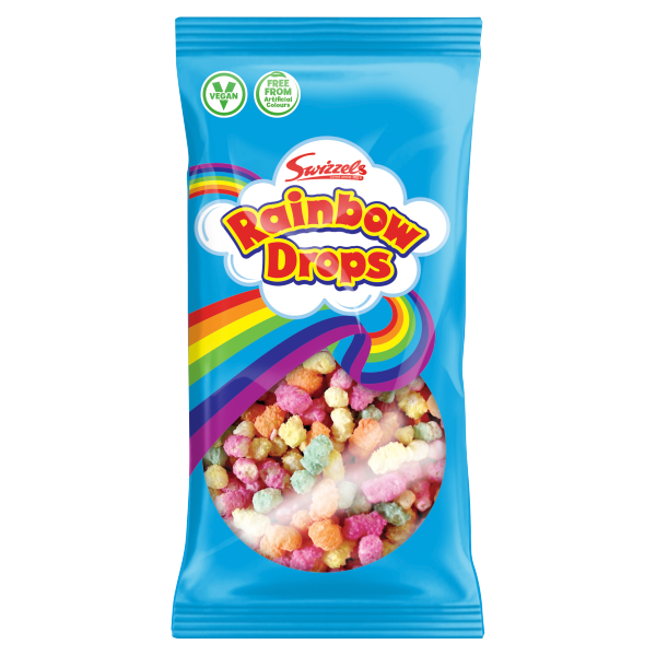 SWIZZELS RAINBOW DROPS *GIANT* 70g x 8