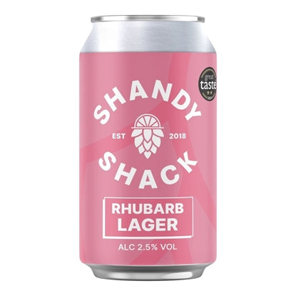 SHANDY SHACK RHUBARB LAGER SHANDY 2.5% 330ML X 12