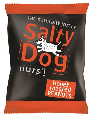 SALTY DOG HONEY ROASTED PEANUTS CARD 45G X 24