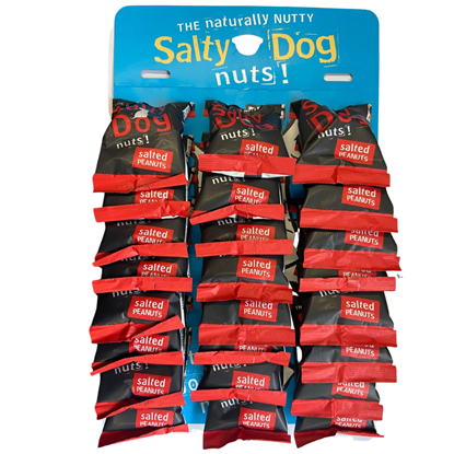 SALTY DOG SALTED PEANUTS CARD 45G X 24