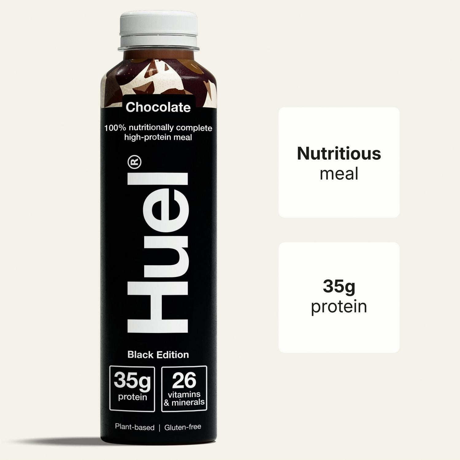 HUEL RTD BLACK EDITION CHOCOLATE 500ML X 8