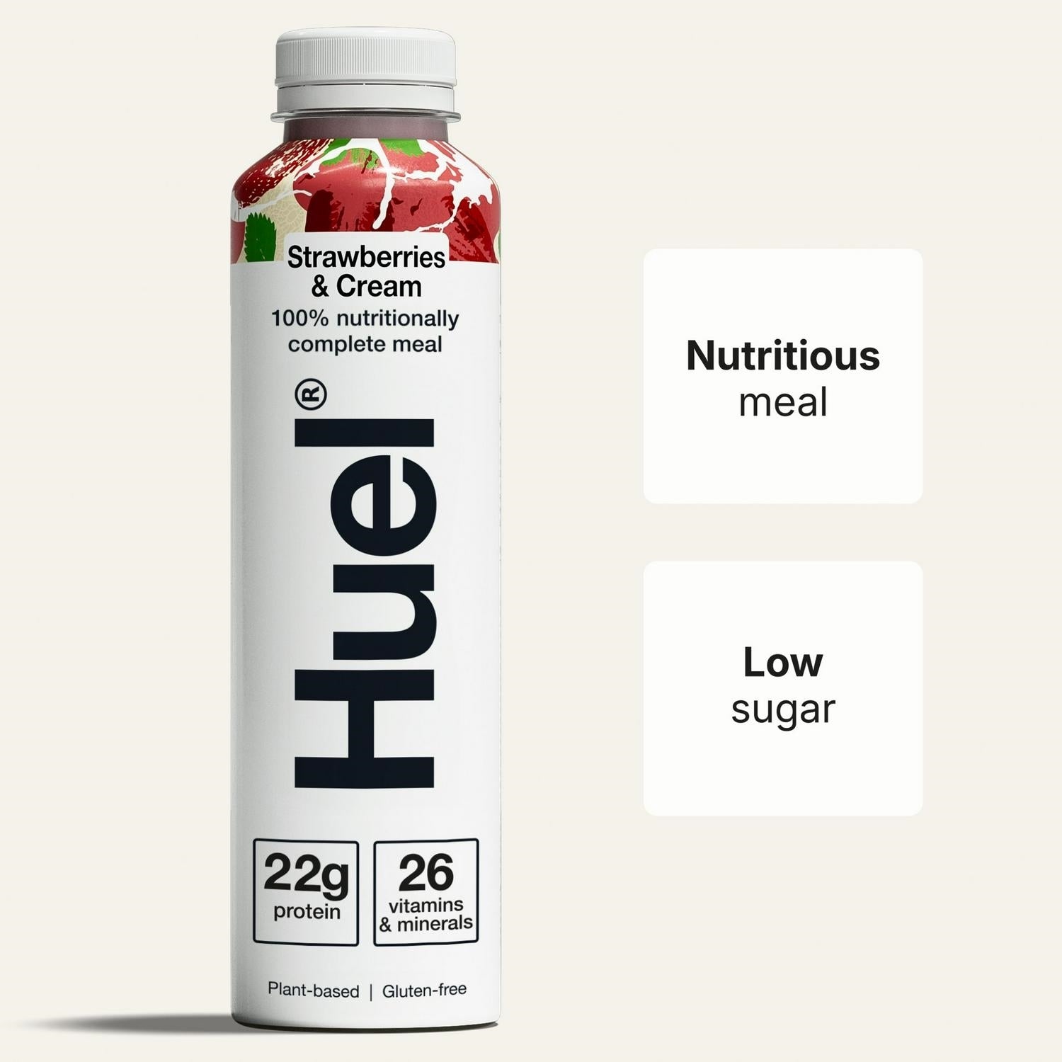 HUEL RTD STRAWBERRIES & CREAM 500ML x 8