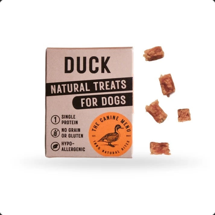 THE CANINE MENU DUCK TREATS X 25