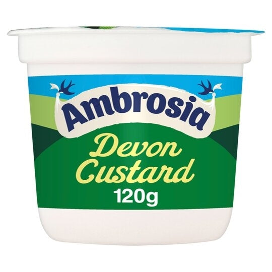 AMBROSIA CUSTARD ORIGINAL 120G X 12