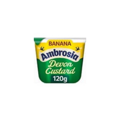 AMBROSIA CUSTARD POT BANANA 120g x 12