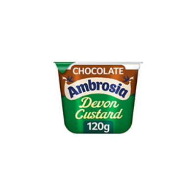 AMBROSIA CUSTARD POT CHOCOLATE 120g x 12