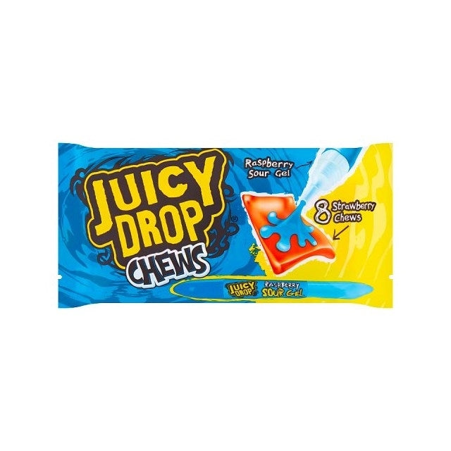 BAZOOKA JUICY DROP CHEW BAG 67G X 16