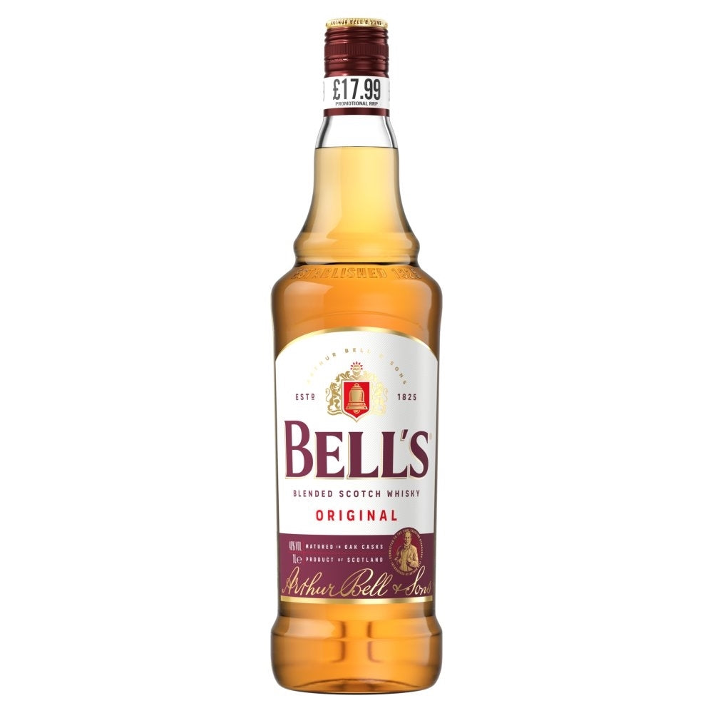 BELLS WHISKY 70CL X 6 PM £17.99