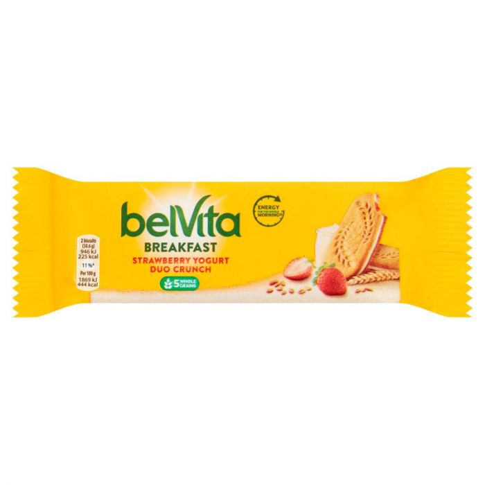 BELVITA STRAWBERRY YOGHURT x18