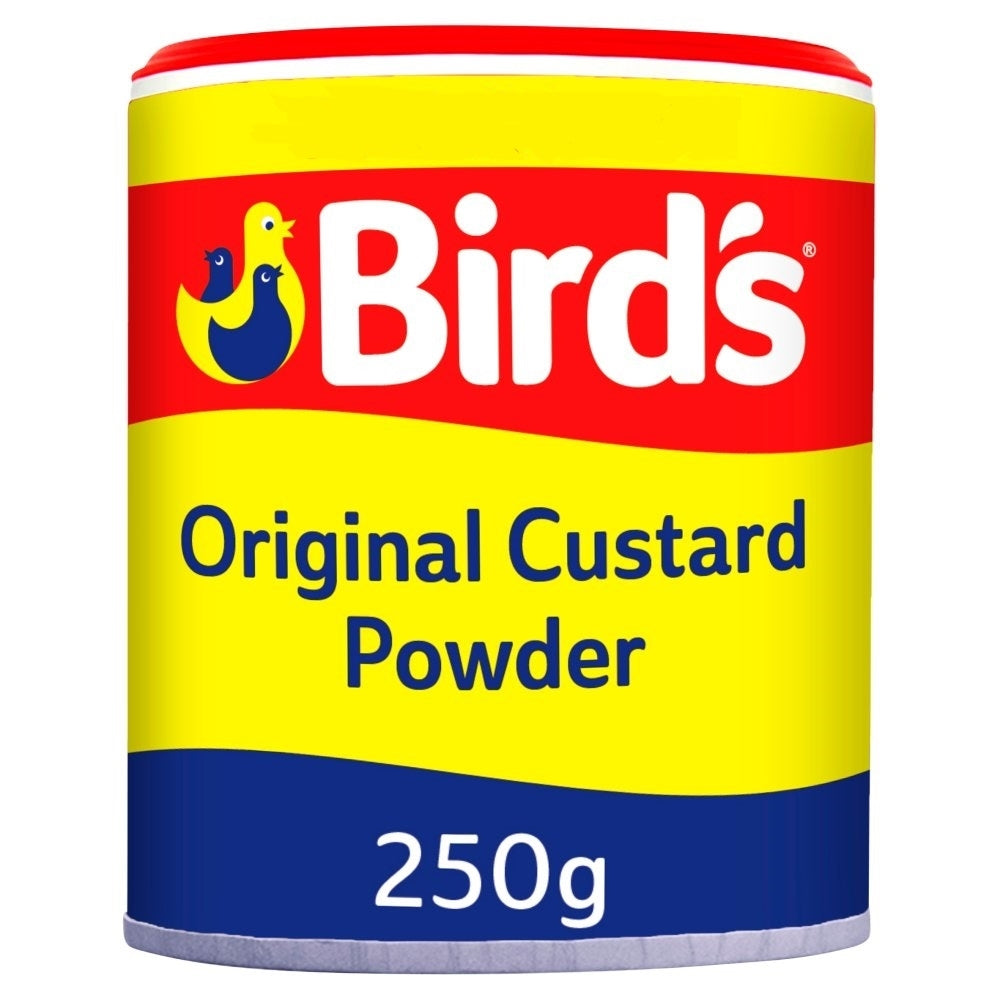 BIRDS CUSTARD TINS 250G X 12