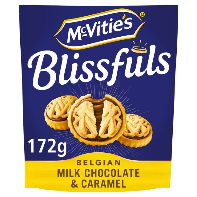 BLISSFULS CHOCOLATE & CARAMEL 172g x 6