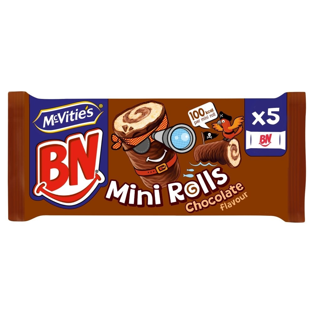 BN MINI ROLLS CHOCOLATE 21.8g 5PK x 12
