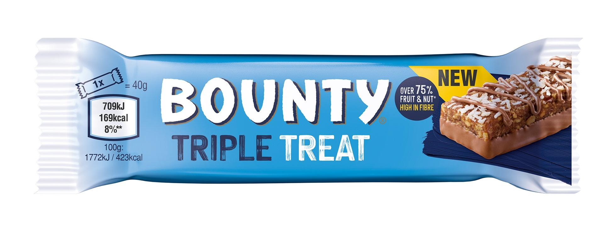 BOUNTY TRIPLE TREAT 40g x 18