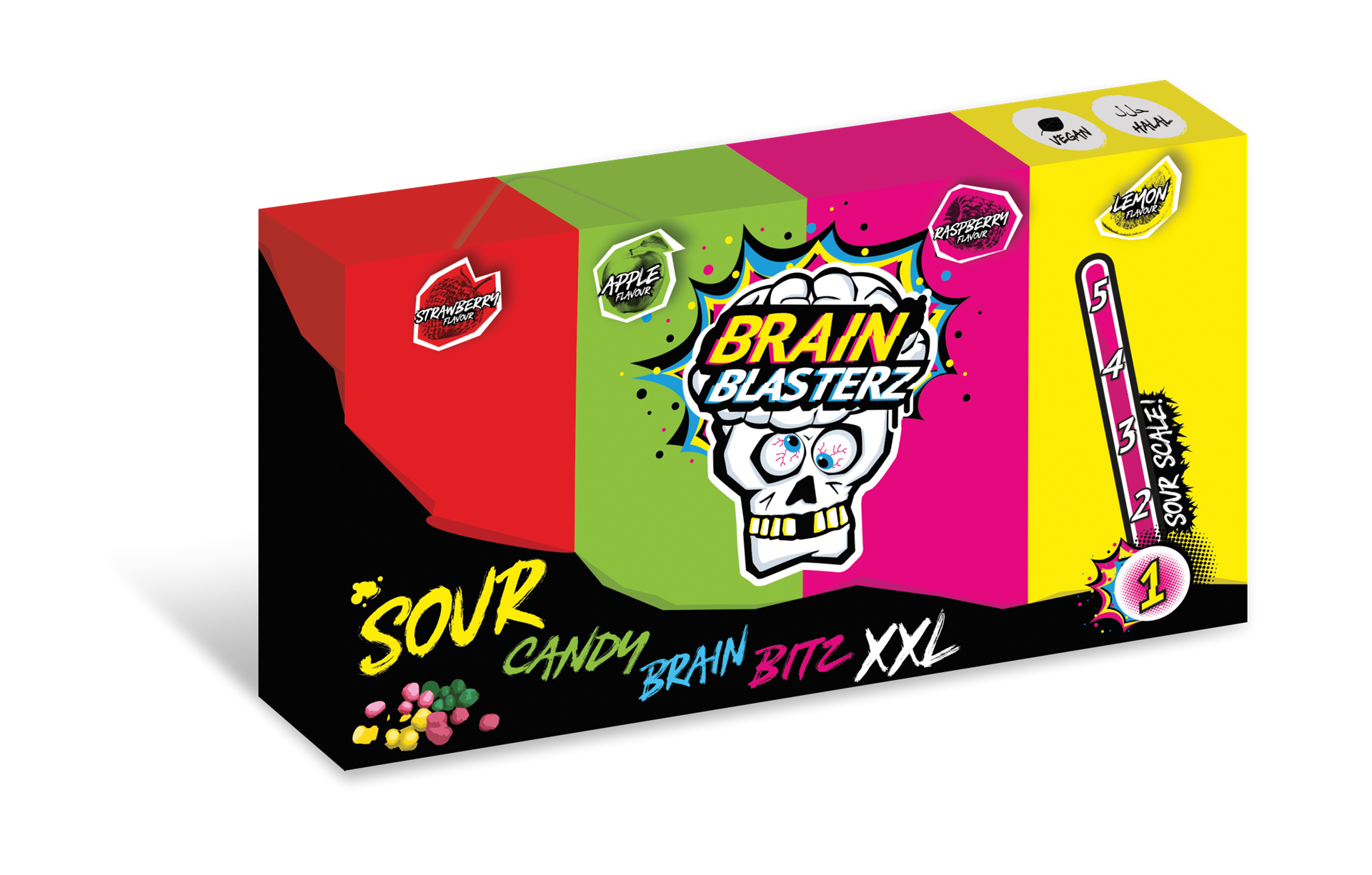 BRAIN BLASTERZ XXL BRAIN BITZ 144G X 12