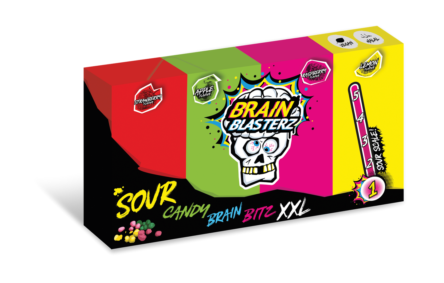 BRAIN BLASTERZ XXL BRAIN BITZ 144G X 12