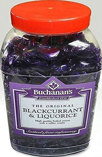 BUCHANANS W/O BLACKCURRANT LIQUORICE X 2.75KG JAR