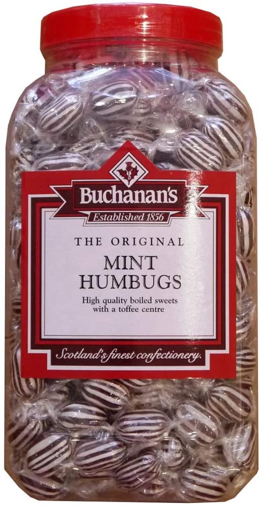 BUCHANANS W/O MINT HUMBUGS X 2.75KG JAR