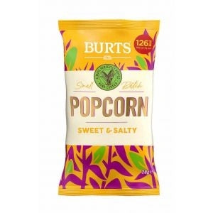 BURTS POPCORN SWEET & SALTY 28g x 24