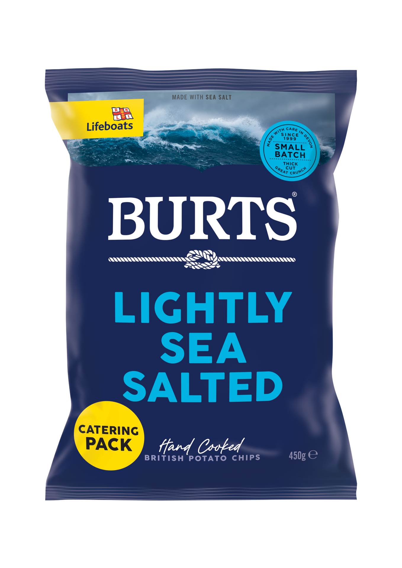 BURTS SALTED CATERING BAGS 450g x 4