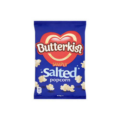 BUTTERKIST SALTED 80g x 6