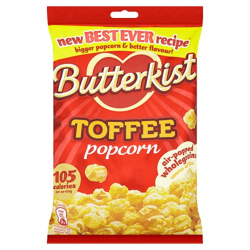 BUTTERKIST TOFFEE POPCORN 170G  X 14