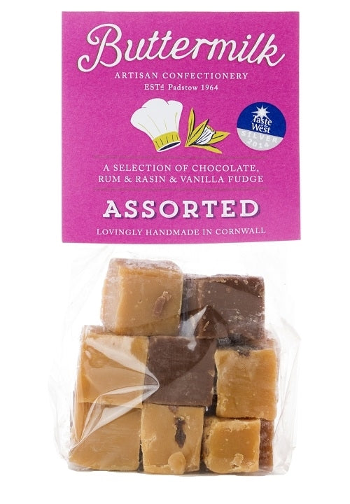 BUTTERMILK ASSORTED FUDGE 175g x 16