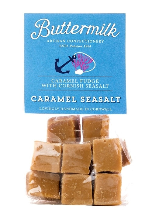 BUTTERMILK CARAMEL SEA SALT FUDGE 175g x 16