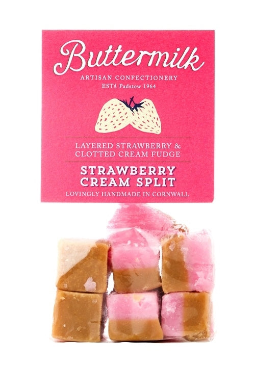 BUTTERMILK STRAWBERRY FUDGE 175g x 16