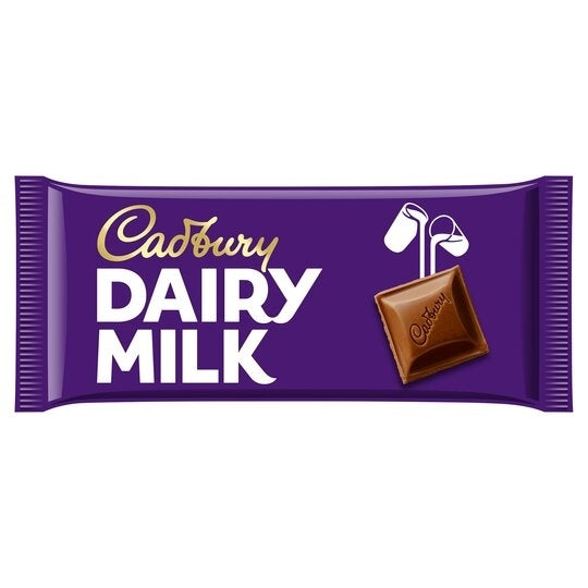 *180G* CADBURY DAIRY MILK X 17