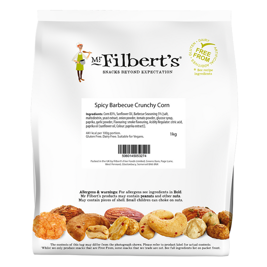 Filberts Spicy BBQ Crunchy Corn