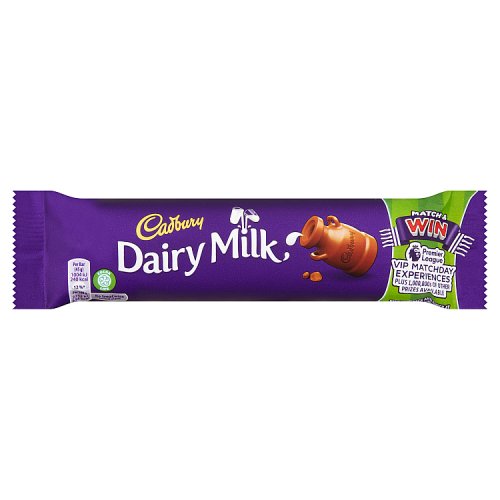 CADBURYS DAIRY MILK  STANDARD BAR X 48