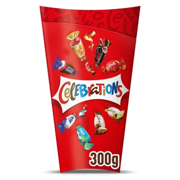 CELEBRATIONS FLIP BOX 300g x 9