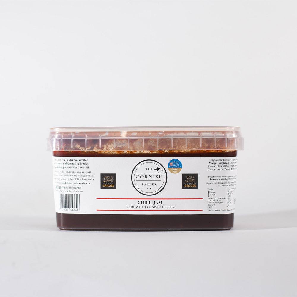 CORNISH LARDER CHILLI JAM  1.2KG
