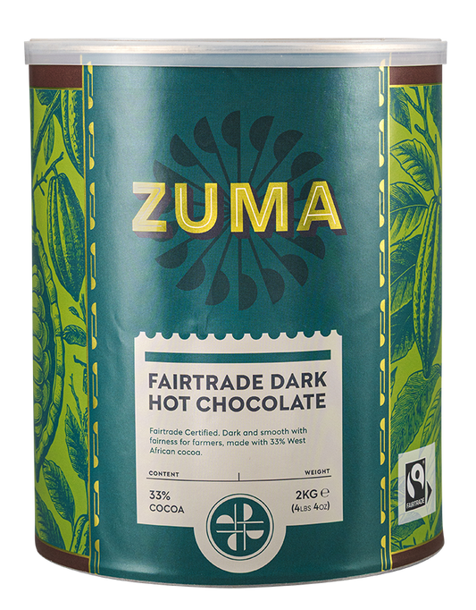 Can of Zuma Fairtrade Dark Hot Chocolate