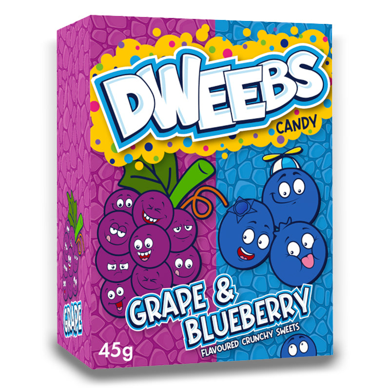 DWEEBS GRAPE & BLUEBERRY 20g x 24