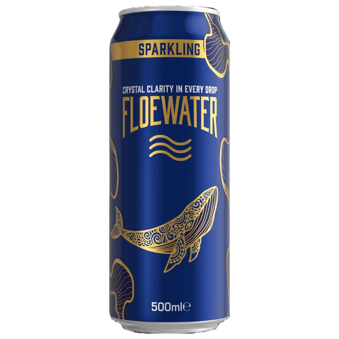 FLOEWATER SPARKLING CAN 500ML X 12